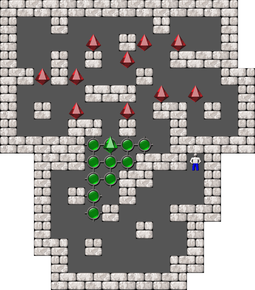 Sokoban KEAS Collection level 24